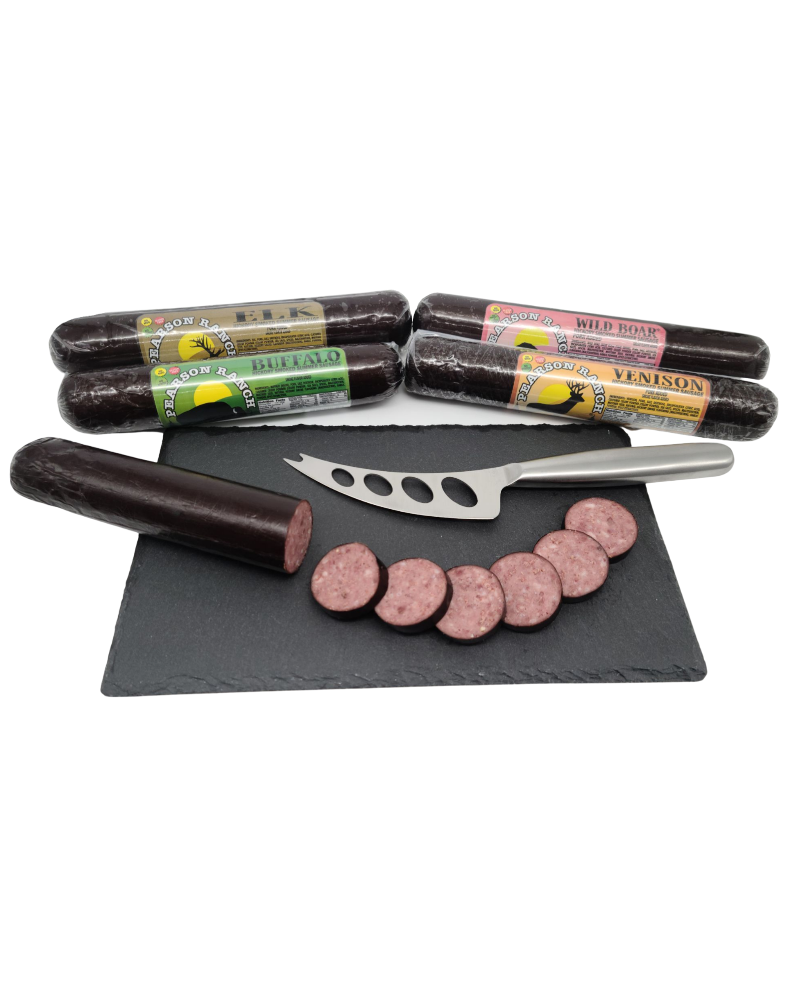 Pearson Ranch Summer Sausage Cutting Board Gift Set Cabela